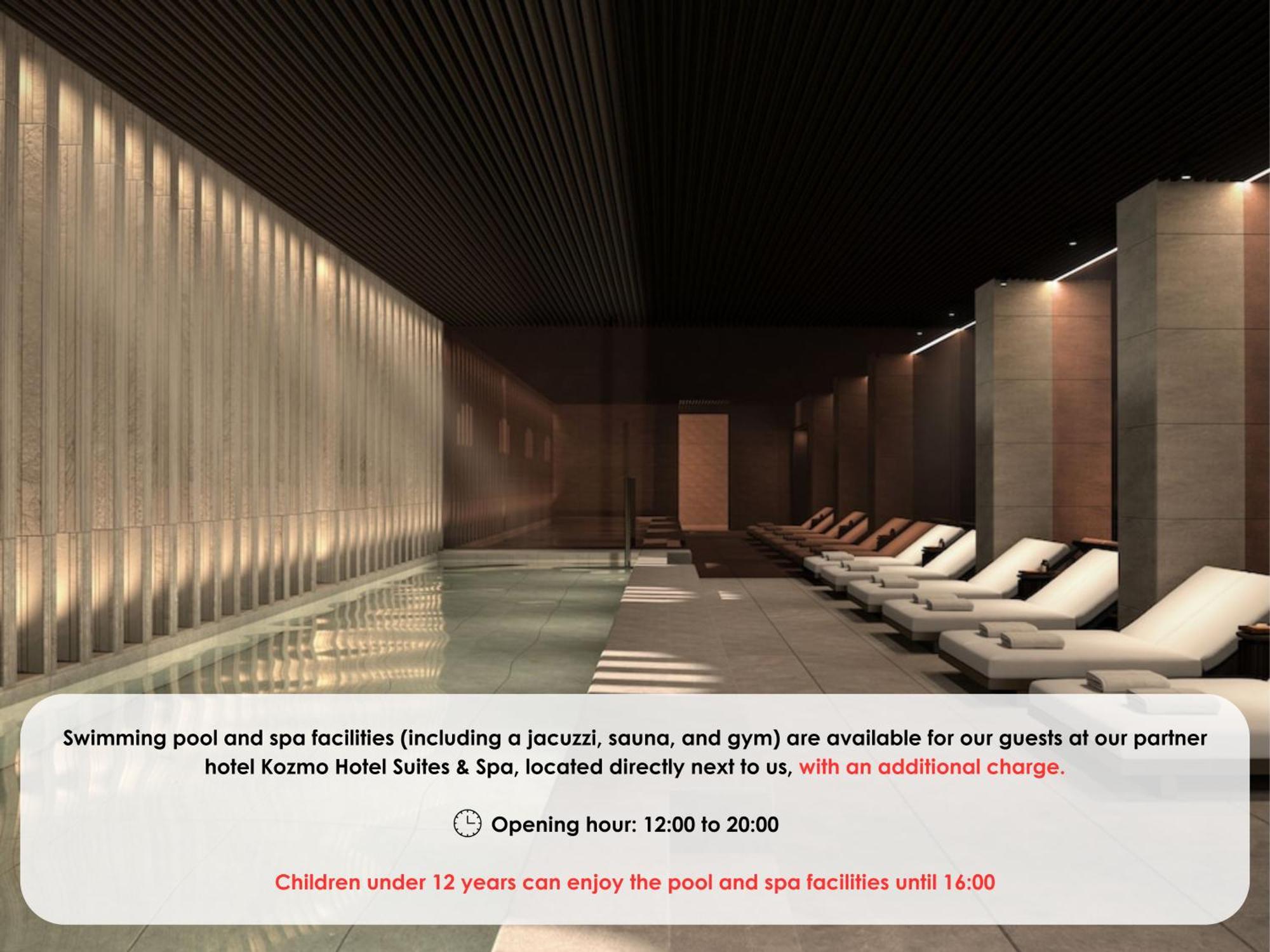 Zoya Luxury Residence Budapeste Exterior foto Spa facilities at the hotel