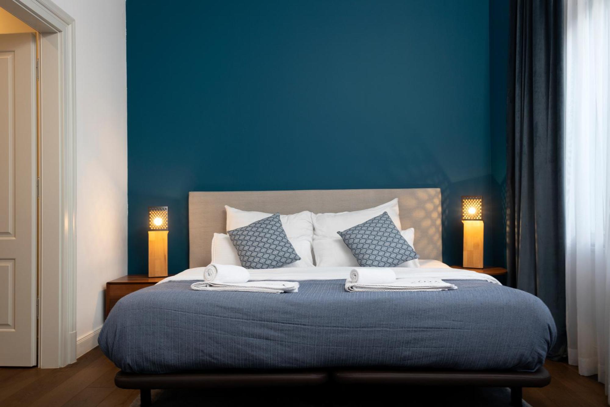 Zoya Luxury Residence Budapeste Exterior foto A bedroom